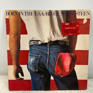 Bruce Springsteen "Born In The U.S.A." Vinyl LP Album 1984 CBS Records